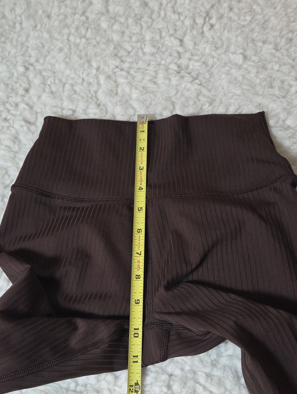 Vuori Inversion Rib Legging Sz XS Java - Picture 10 of 11